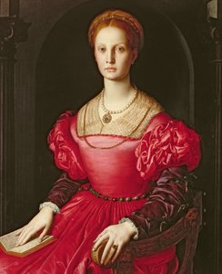 Lucrezia Panciatichi, c.1540 by Agnolo Bronzino